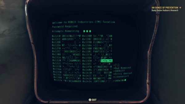 cómo hackear, seco, hackear, fácil, terminales, fallout 76