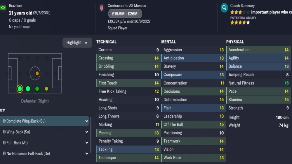 Los 10 mejores Wonderkids en Football Manager 23