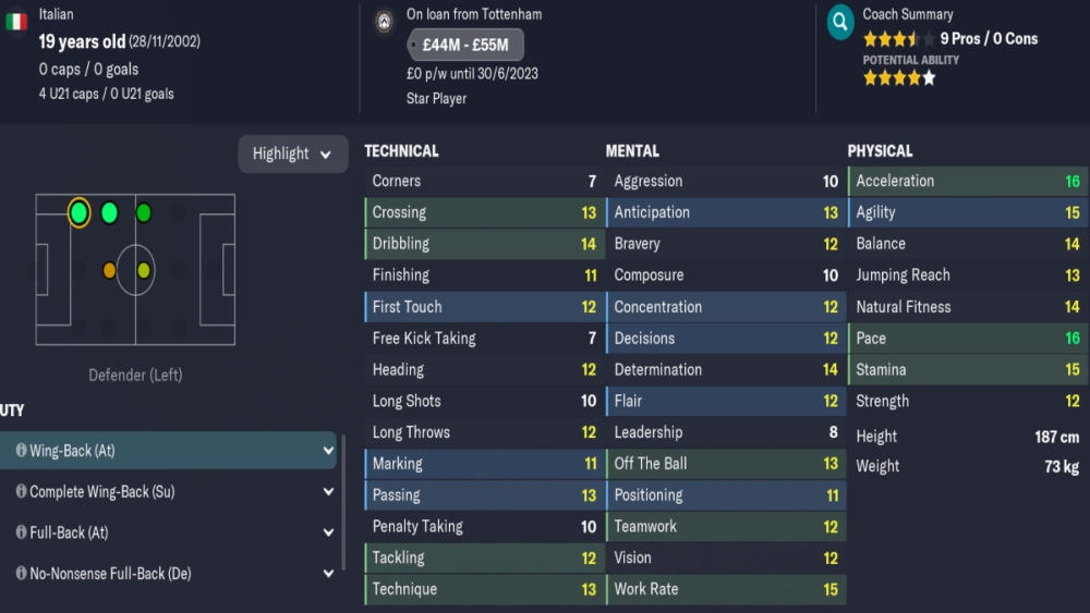 Los 10 mejores Wonderkids en Football Manager 23