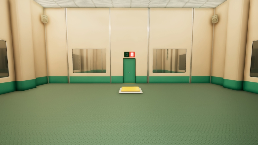 Segunda puerta de rompecabezas e interruptor