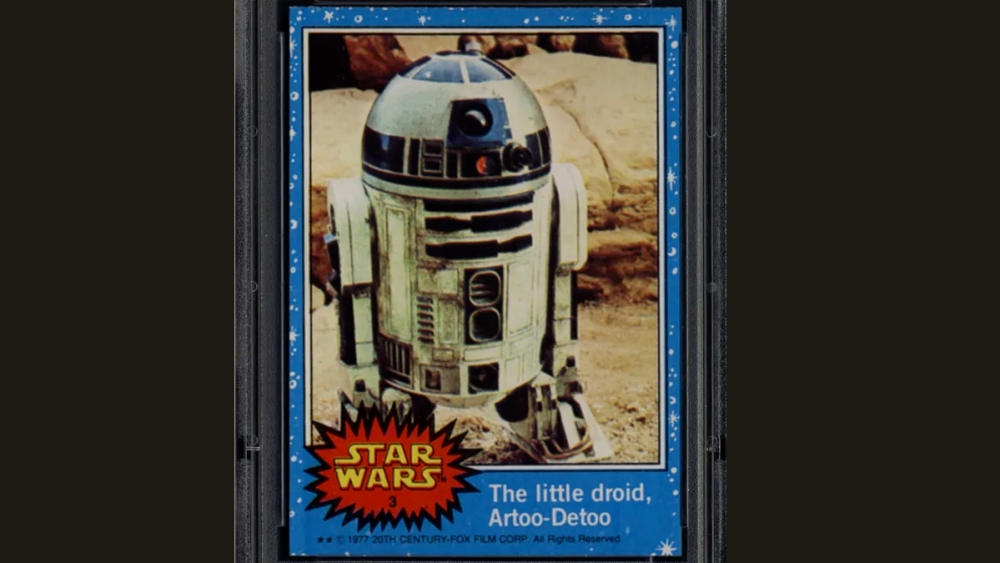 PSA 1977 Topps R2-D2