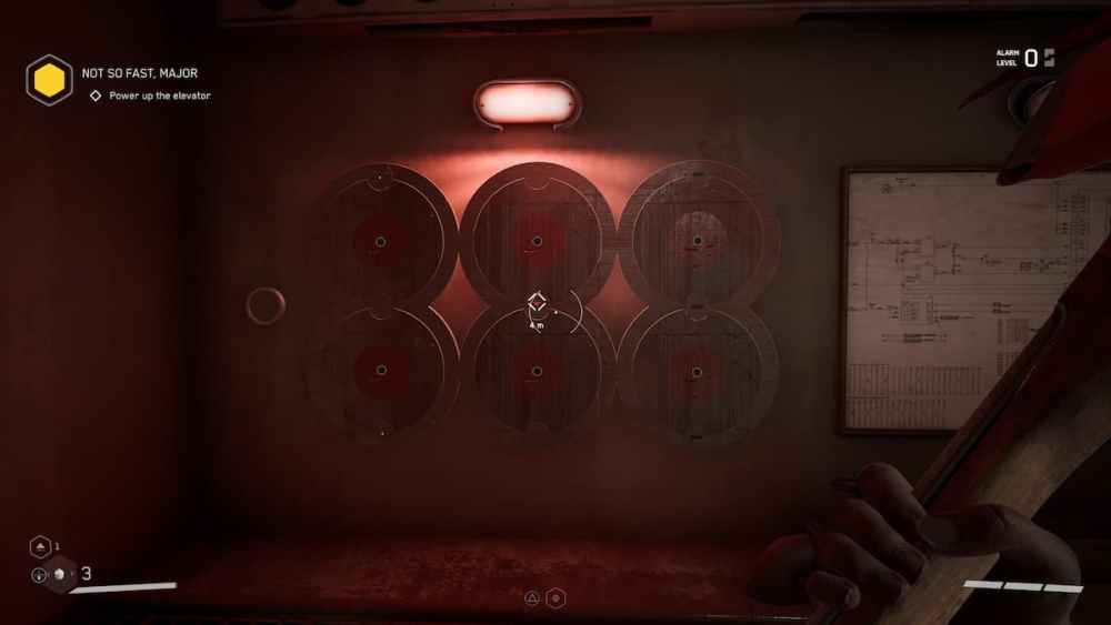 encendiendo el ascensor en Atomic Heart