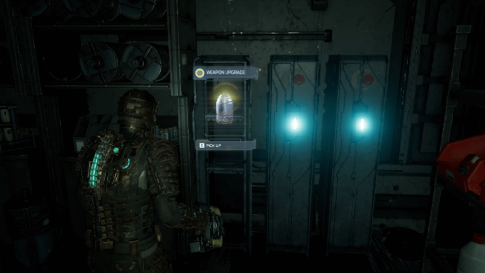 Ubicación de actualización del rifle de pulso Dead Space Remake en el capítulo 10.