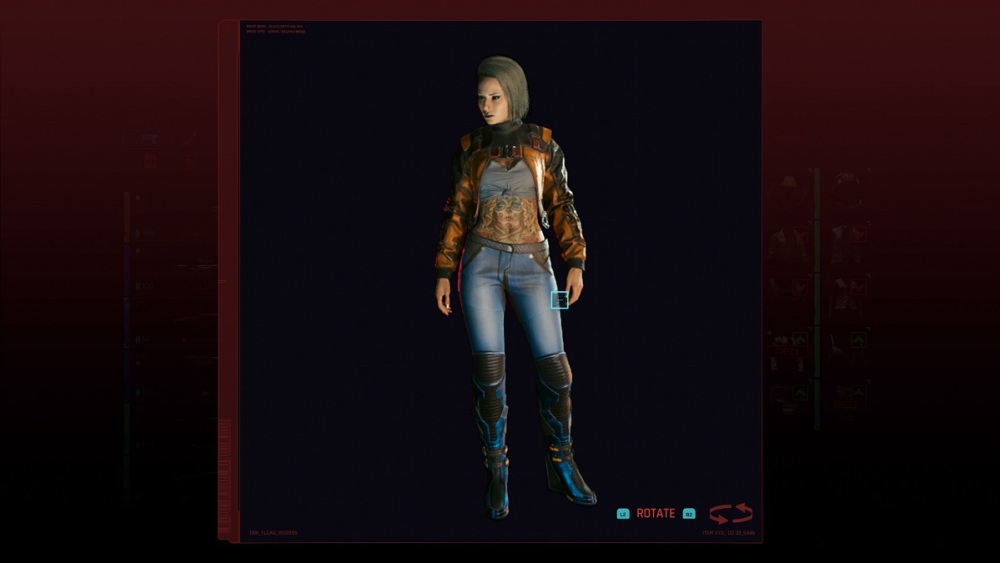 Mejor ropa femenina en Cyberpunk 2077: Rally Bolero