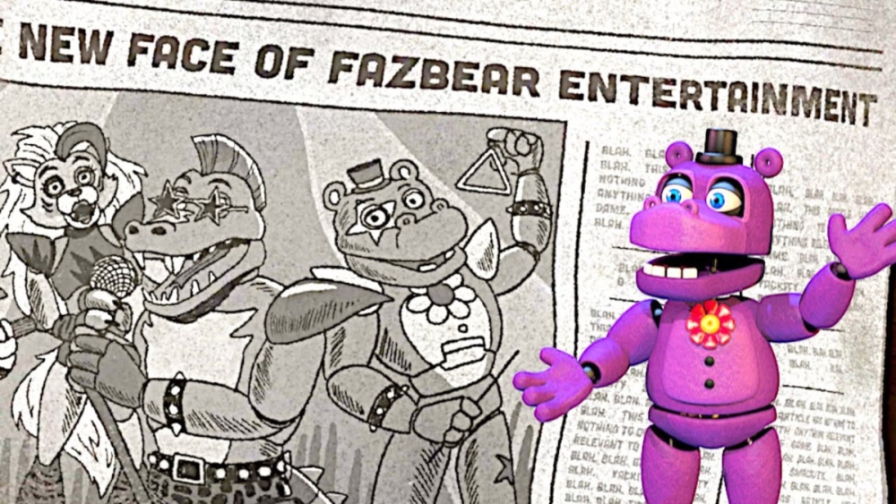 Five Nights at Freddy's Security Breach ¿Quién es el personaje Glamrock Hippo?