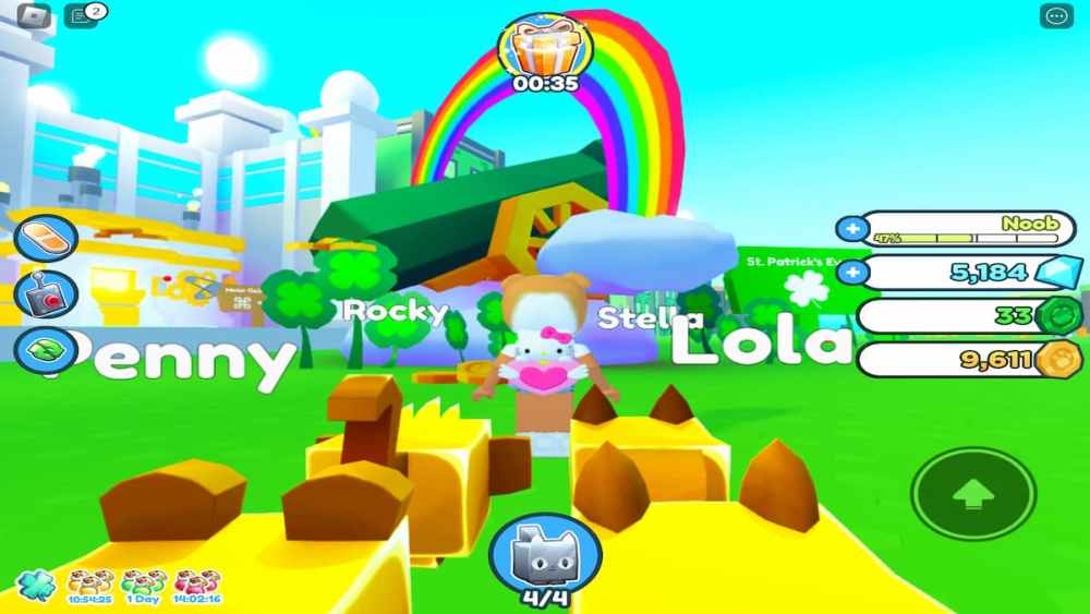 Cómo llegar al evento del Día de San Patricio en Pet Simulator X