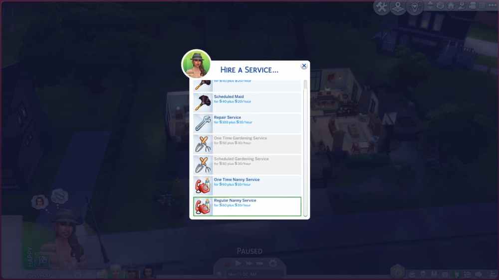 Los Sims 4 Segunda Niñera Mod