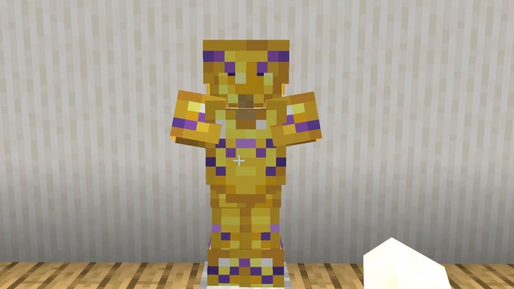 Adorno de armadura Raiser de Minecraft 