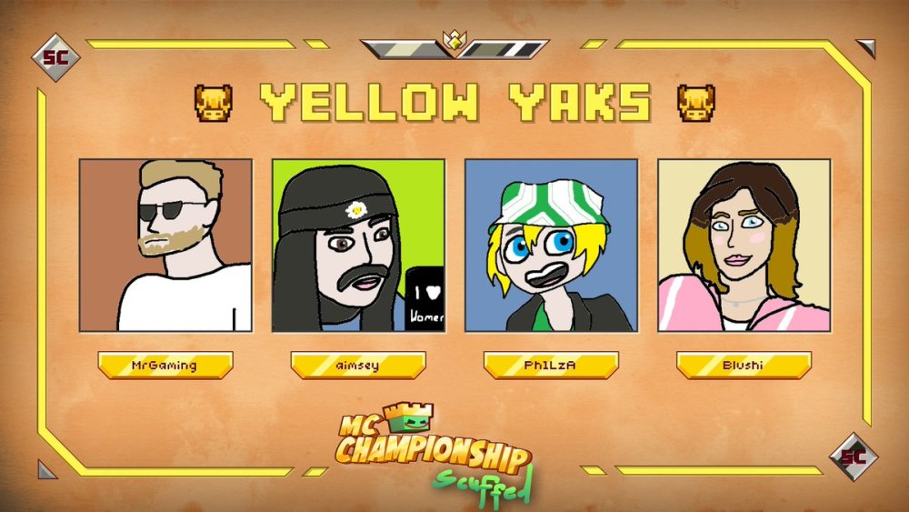 Campeonato MC Equipo Yellow Yaks