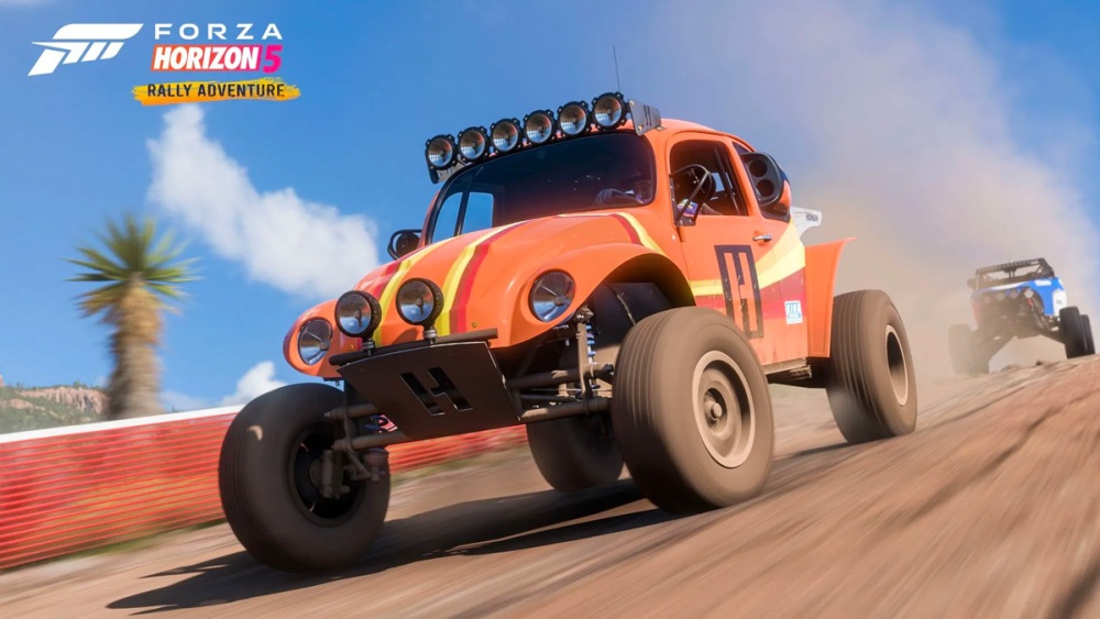 1973 Hoonigan Volkswagen Baja Beetle Clase 5:1600 'Scumbug' en Forza Horizon 5 Rally Adventure