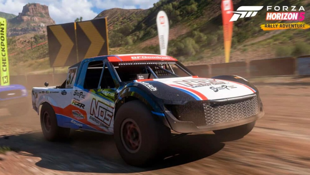 2021 RJ Anderson #37 Polaris RZR Pro 4 Truck en la expansión Forza Horizon 5 Rally Adventure