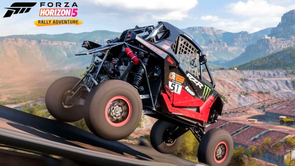 2021 Polaris RZR Pro XP Factory Racing Limited Edition en la expansión Forza Horizon 5 Rally Adventure