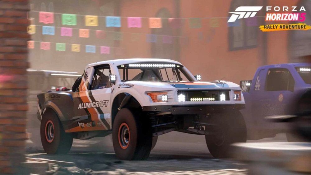 2022 Alumicraft #6165 Trick Truck en la expansión Forza Horizon 5 Rally Adventure