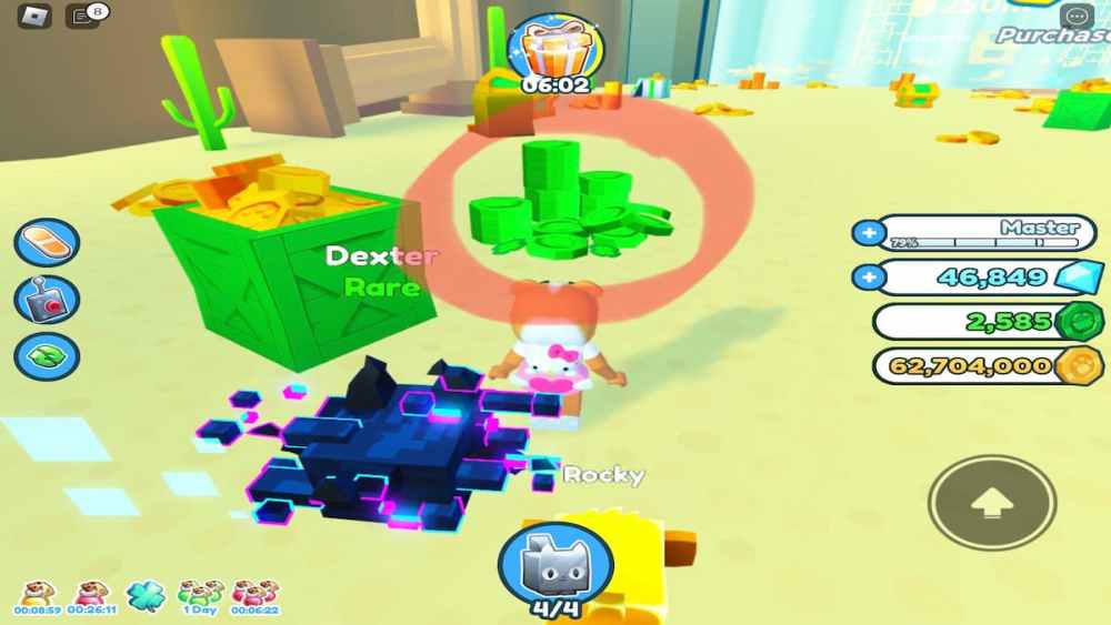 Cómo conseguir monedas de trébol rápidamente en Pet Simulator X en Roblox
