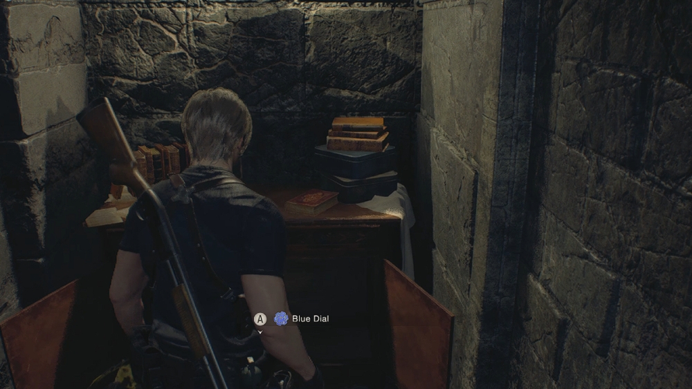 Ubicación de la esfera azul de Resident Evil 4 Remake.