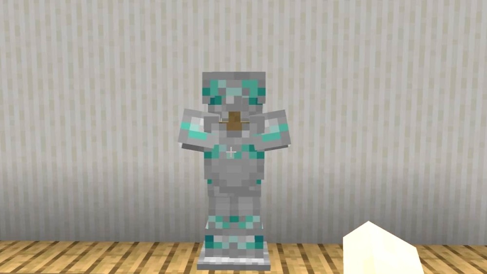 Adorno de armadura Wayfinder de Minecraft