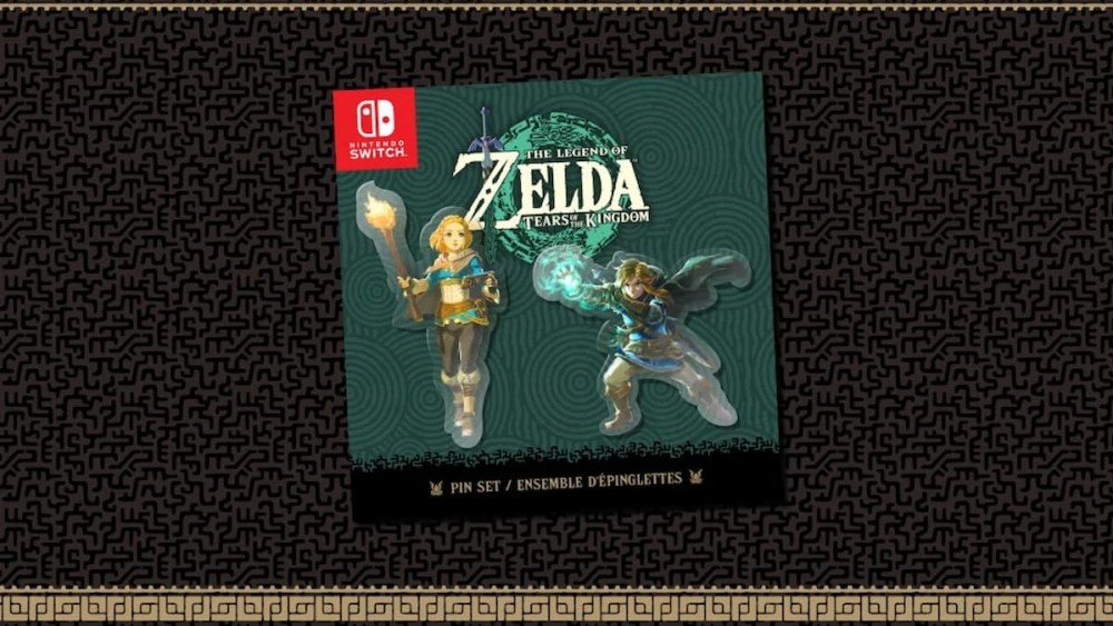 Conjunto de pines Legend of Zelda: Tears of the Kingdom Bonificación por pedido anticipado