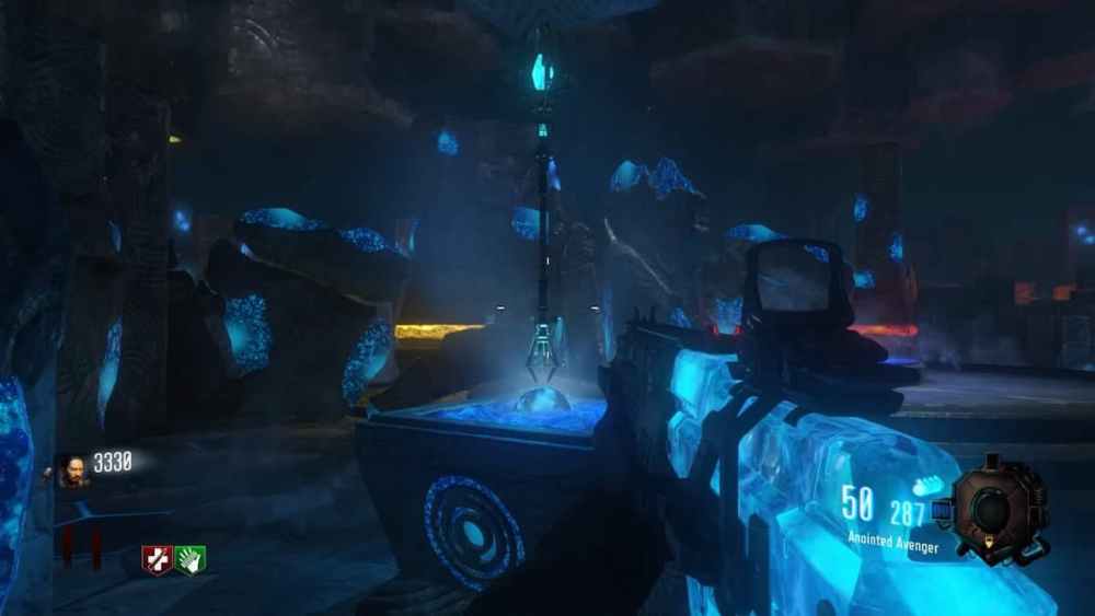Fase final en la actualización del bastón de hielo