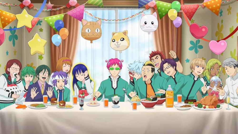 Arte clave para The Disastrous Life of Saiki K.: Reawakened Anime