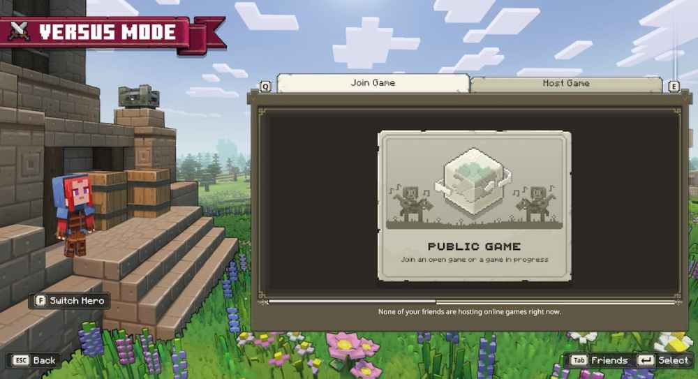modo versus en minecraft legends
