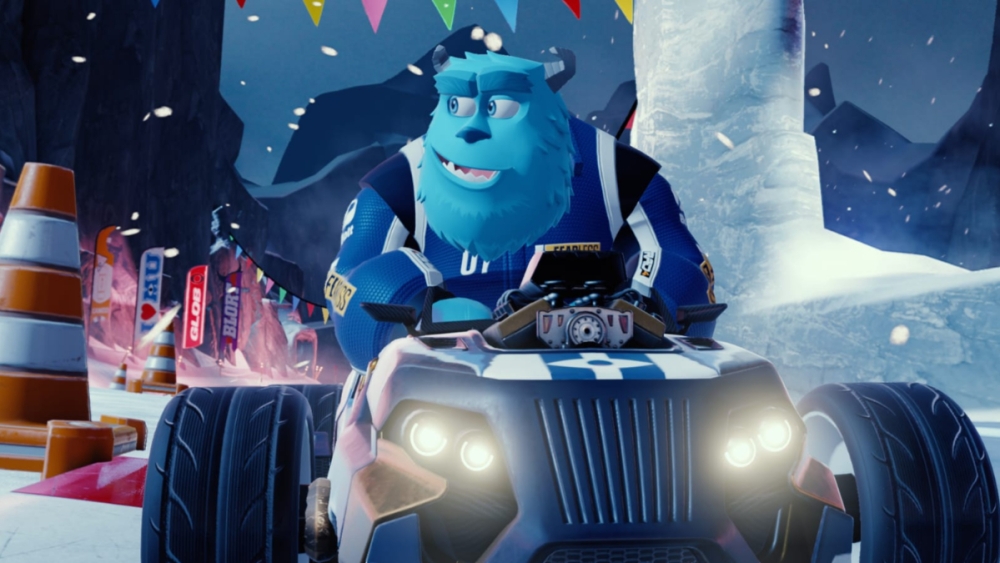 Sulley en Tormenta de velocidad de Disney