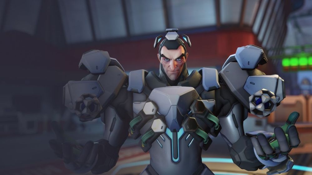 Diseño de diseño de Sigma en Overwatch 2