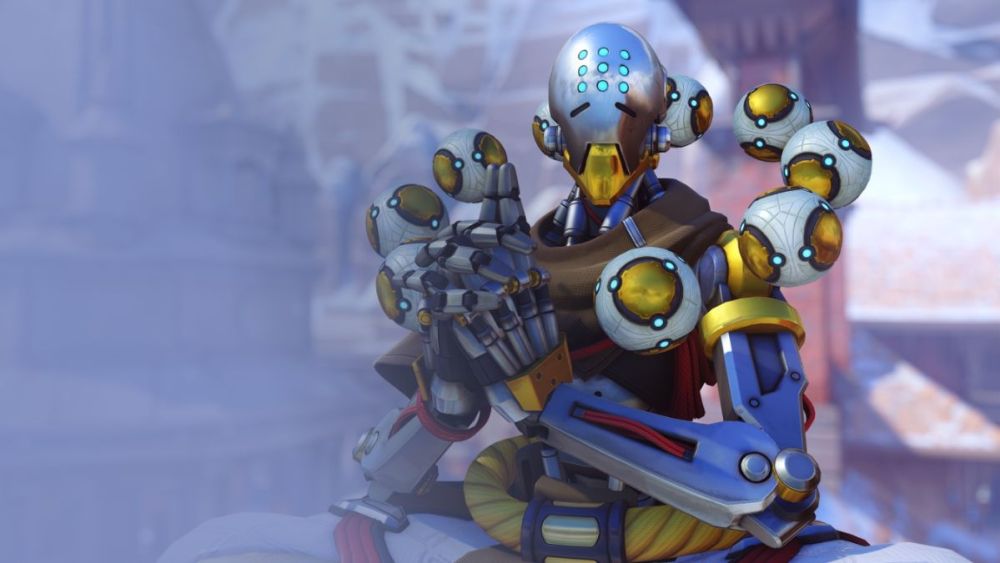 Diseño de diseño de Zenyatta en Overwatch 2