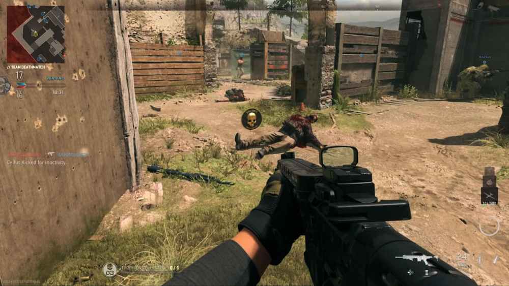 Monedas de calavera de oro en Modern Warfare 2 