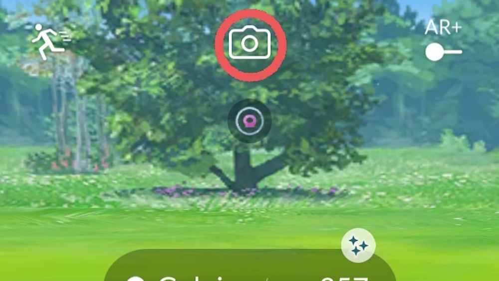 Cómo tomar una instantánea en Pokémon GO