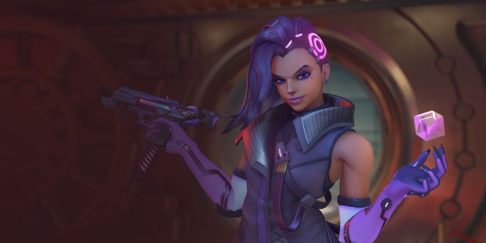 El diseño de Sombra en Overwatch 2