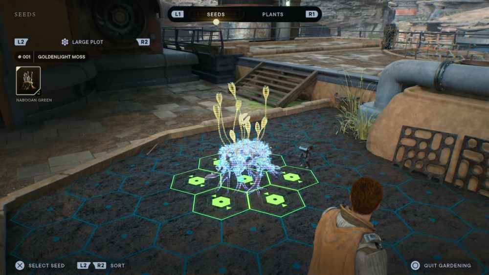 Jardinería en Star Wars Jedi: Survivor