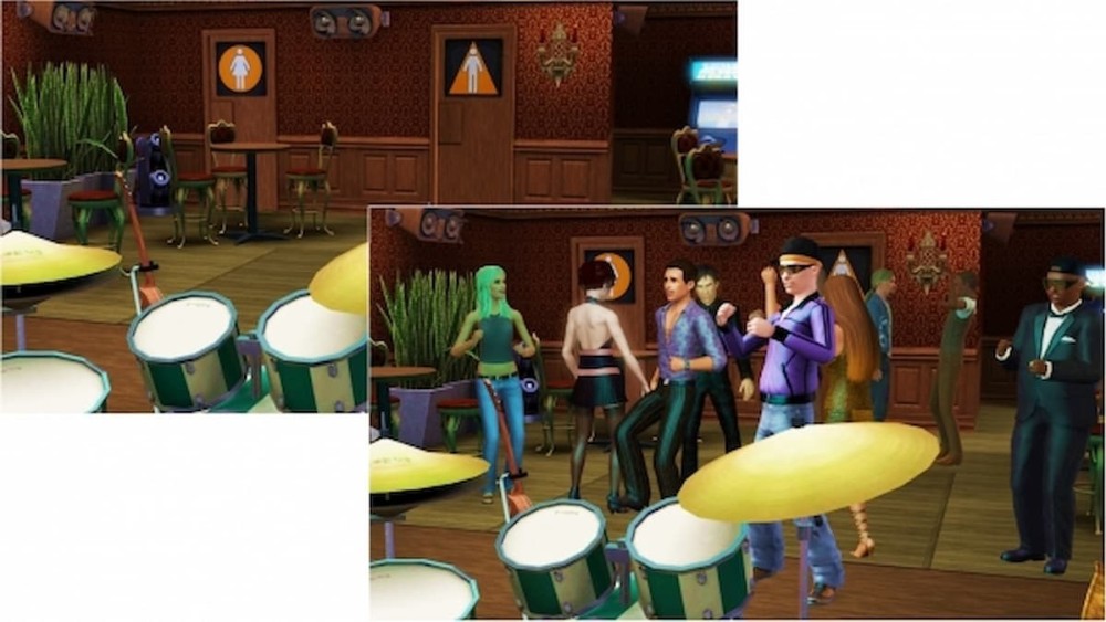 Más Sims en Clubs Mod