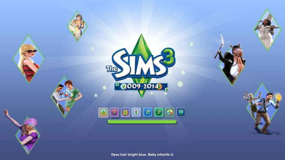 Modo de reemplazo de la pantalla de carga de Los Sims 3