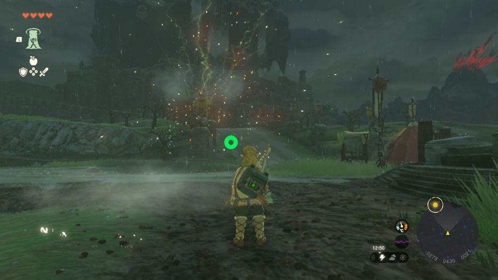 Castillo de Hyrule en Zelda: Tears of the Kingdom