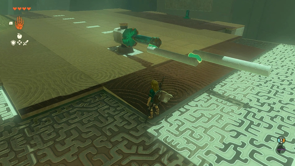 Palo largo Zelda TOTK Mayachin Shrine.