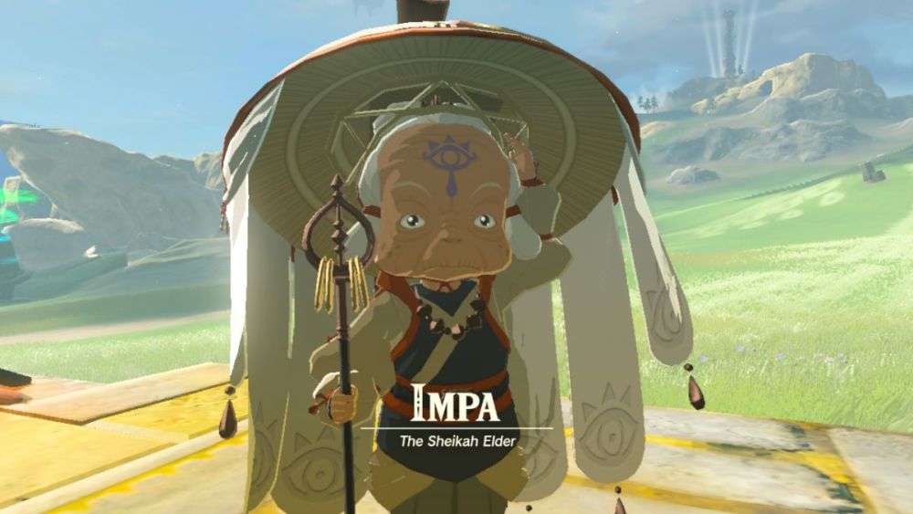 Impa en Zelda: Lágrimas del Reino