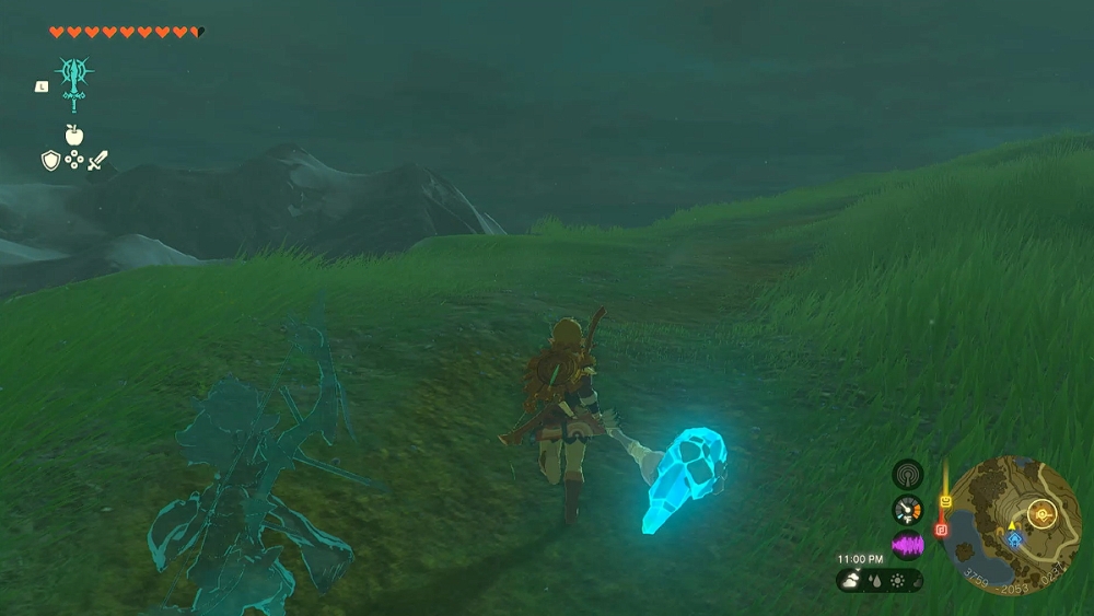 Magic Scepter fusionado con Dragon Shard en Zelda TOTK.