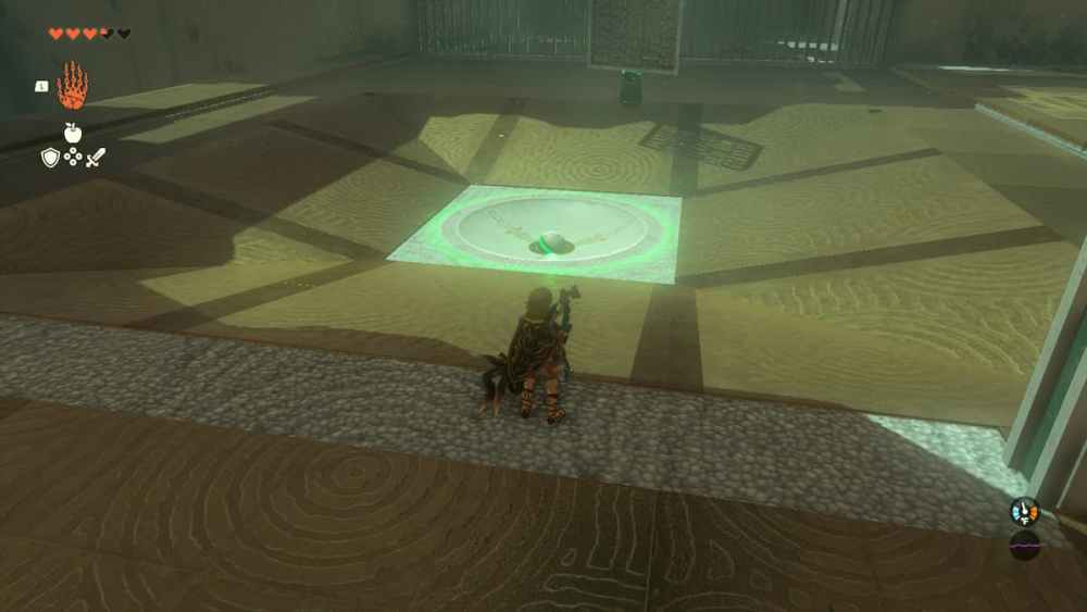 Bola en Santuario Makasura Zelda: Lágrimas del Reino