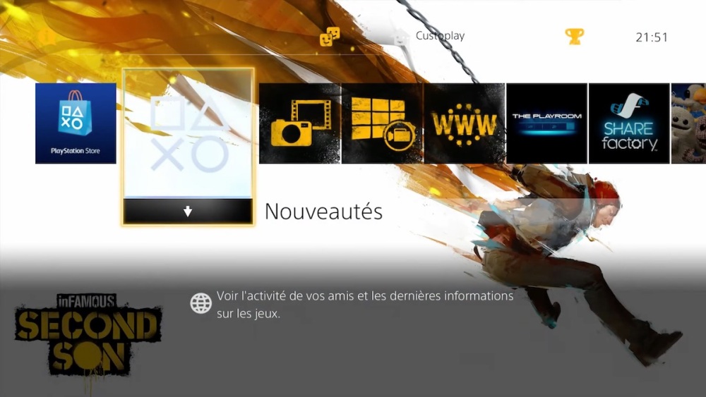 Tema inFAMOUS Second Son para PS4