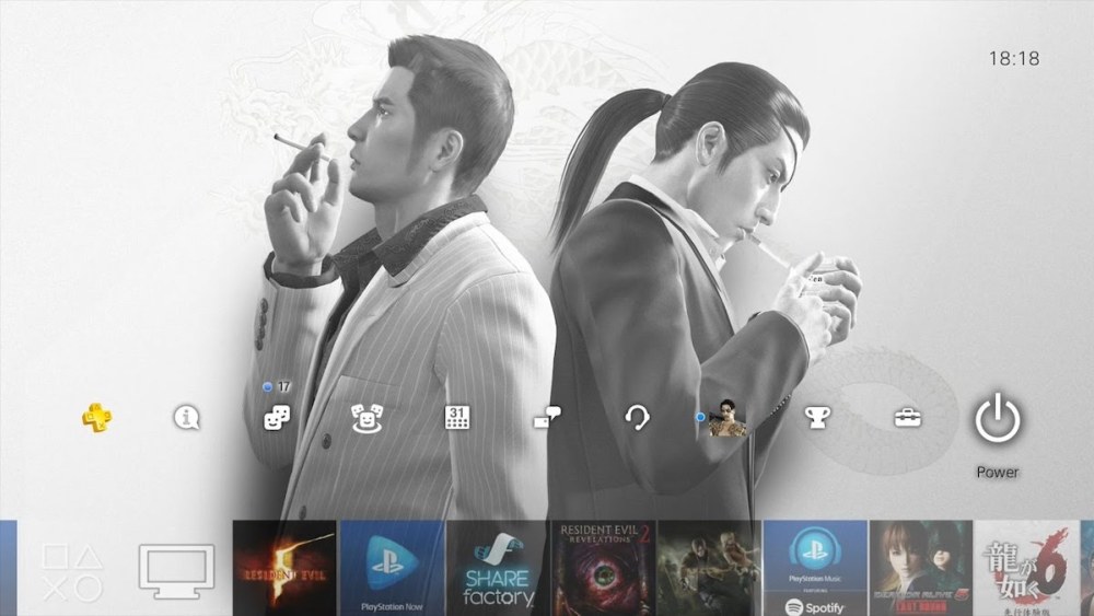 Tema Yakuza 0 PS4