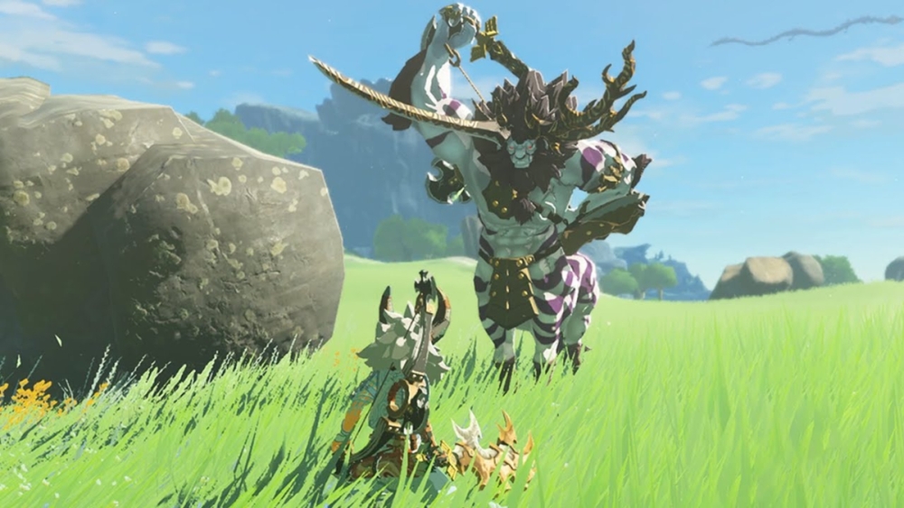 Zelda Tears of the Kingdom cómo luchar contra un Lynel