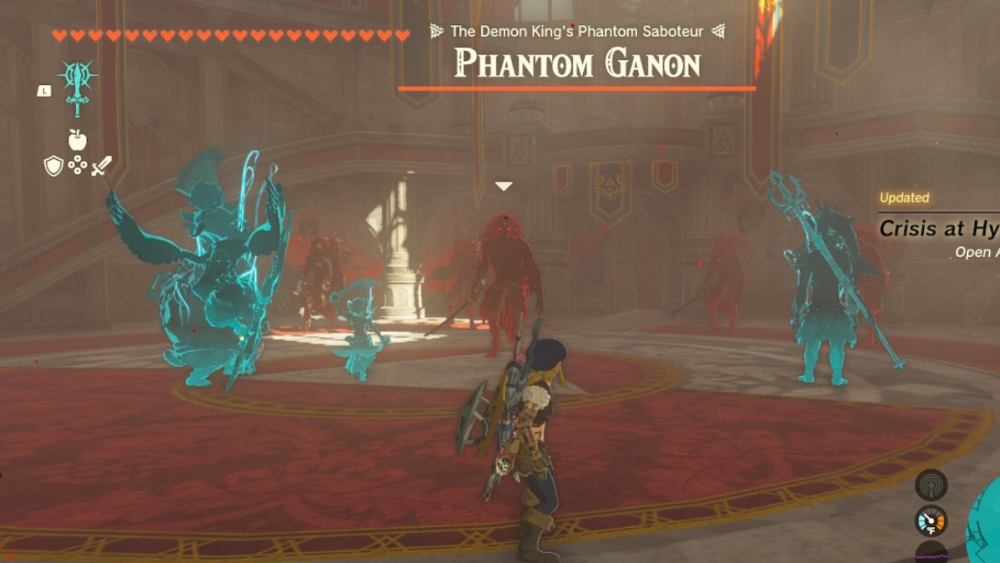 Zelda Tears of the Kingdom cómo derrotar a Phantom Ganon en el Castillo de Hyrule