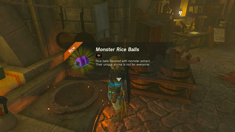 Bolas de arroz monstruosas en Zelda TOTK.