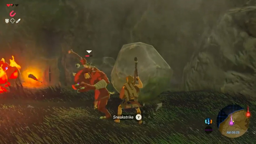 Sneakstrike en Zelda Breath of the WIld