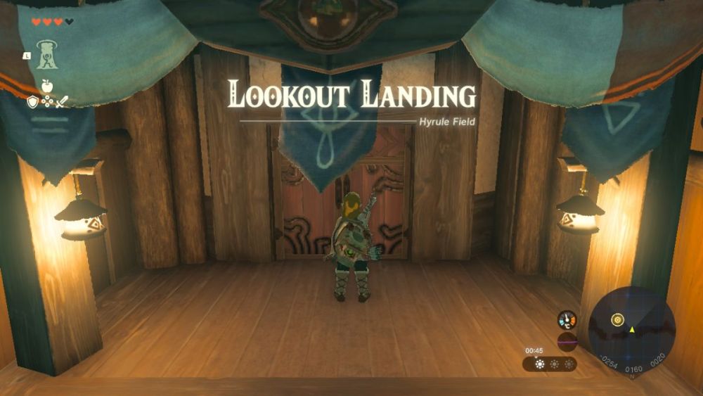 Lookout Landing en Zelda: Tears of the Kingdom