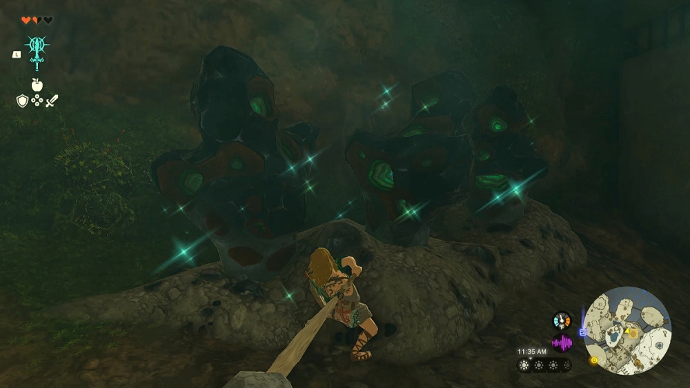 Zelda TOTK Zonaite Rocas