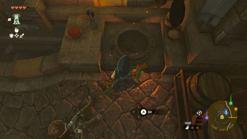 Tarta de manzana en Zelda: Tears of the Kingdom