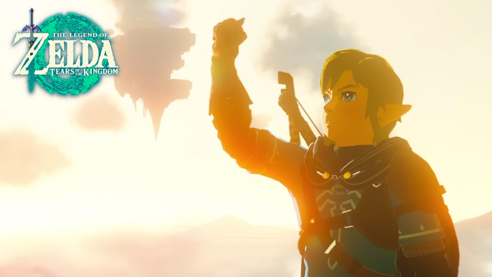 Link disparando su puño en Zelda: Tears of the Kingdom