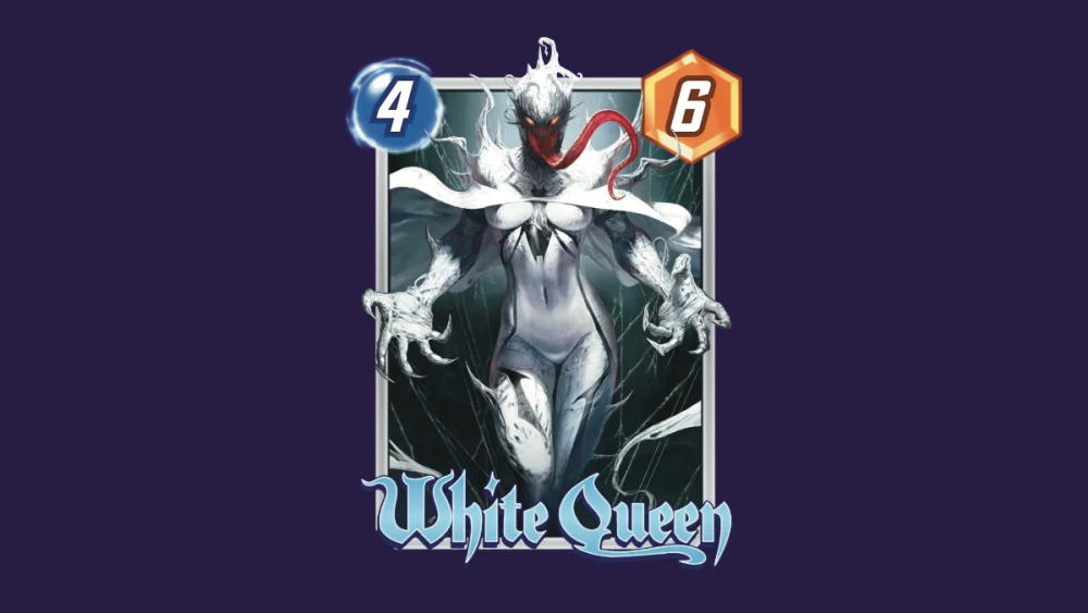 Variante White Queen Ultimate en Marvel Snap