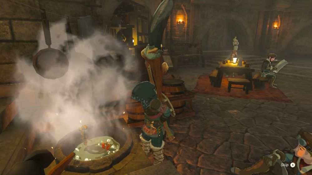 Cómo hacer tomates al vapor en Zelda: Tears of the Kingdom